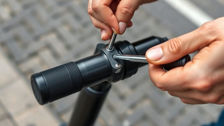 How to Loosen the Clamp on an Electric Scooter loosen electric scooter clamp