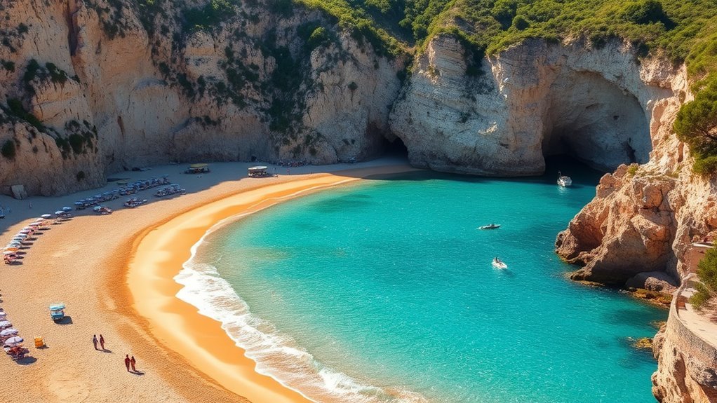 10 Most Beautiful Beaches Near Naples, Italy Rocky and sandy beaches near Naples, Italy, with clear Mediterranean water