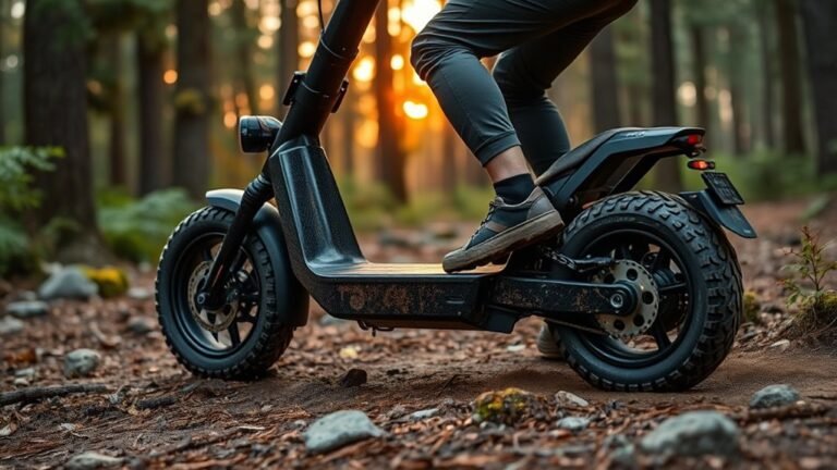 off road electric scooter adventure