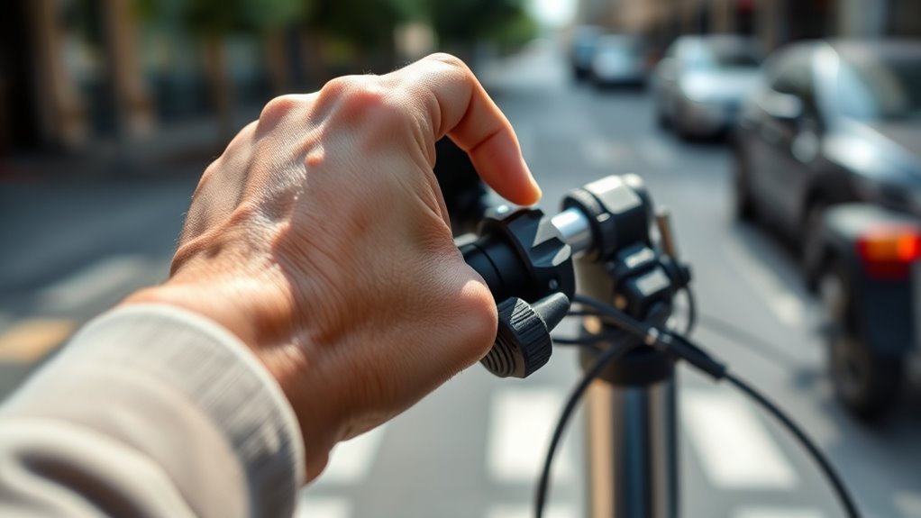 What Is a Throttle in an Electric Scooter? Internal electronic mechanism of an electric scooter Hall Effect throttle showing the magnet, sensor assembly, and wiring harness