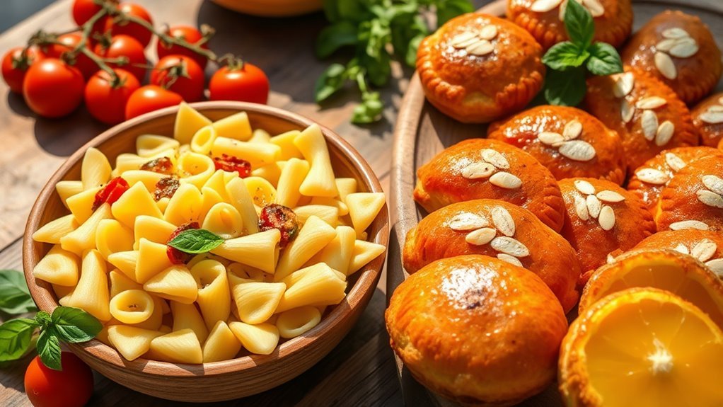 Hand-shaped orecchiette pasta, Puglia's ear-shaped durum wheat specialty