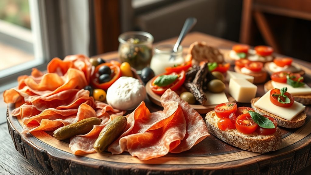 15 Best Italian Appetizers (Antipasti) to Serve Italian antipasti made with tomatoes, herbs, cheese, olives, and cured meats