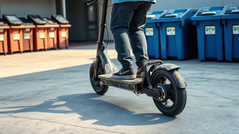 recycle electric scooter locally