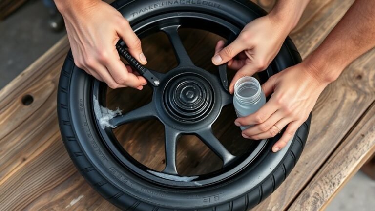 How to Put an Electric Scooter Tire Back on the Rim reinstall electric scooter tire