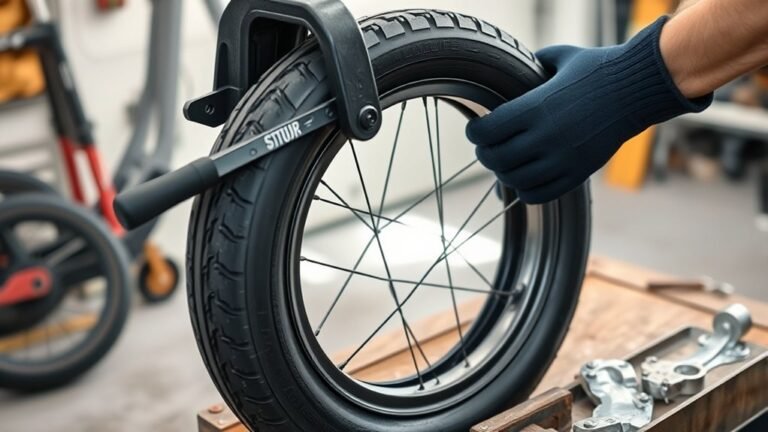 remove electric scooter tire