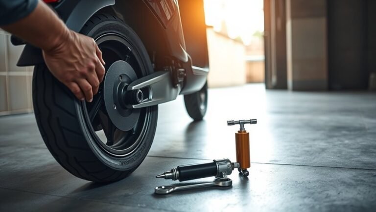 How to Fix a Flat Tire on an Electric Scooter repairing electric scooter tire