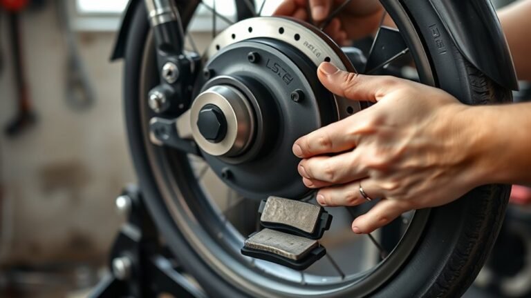 replace electric scooter brake pads