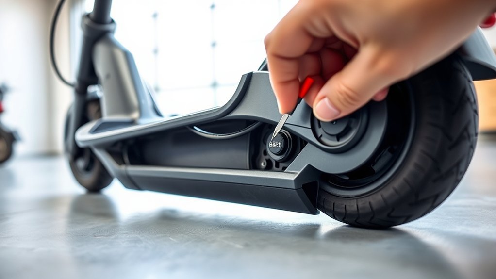 Where Is the Reset Button on an Electric Scooter? reset button clears errors