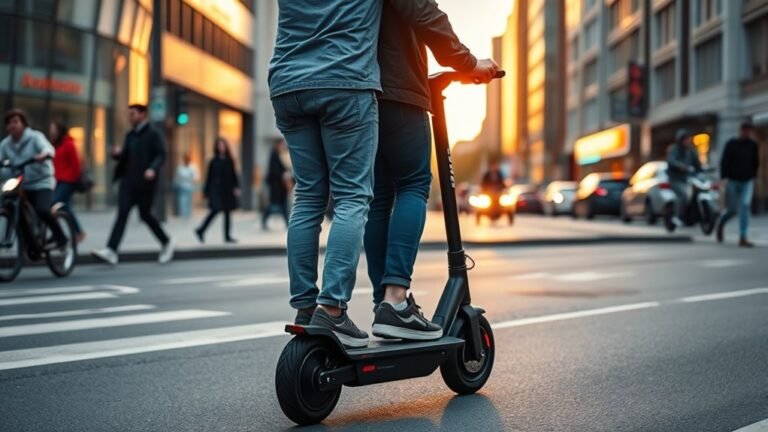 Can Two People Ride on an Electric Scooter at Once? riding electric scooter together