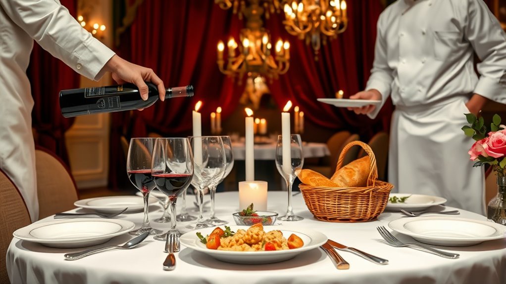 10 Best Fine Dining Restaurants in Rome, Italy Elegant Roman fine-dining table set for a seasonal Italian tasting menu