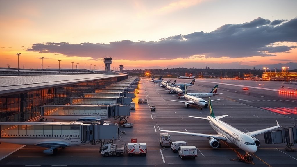 Rome Fiumicino Airport, Italy's main international air gateway