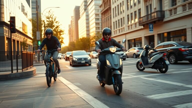 Electric Bike vs Scooter: Which Is Safer to Ride? safety comparison of vehicles