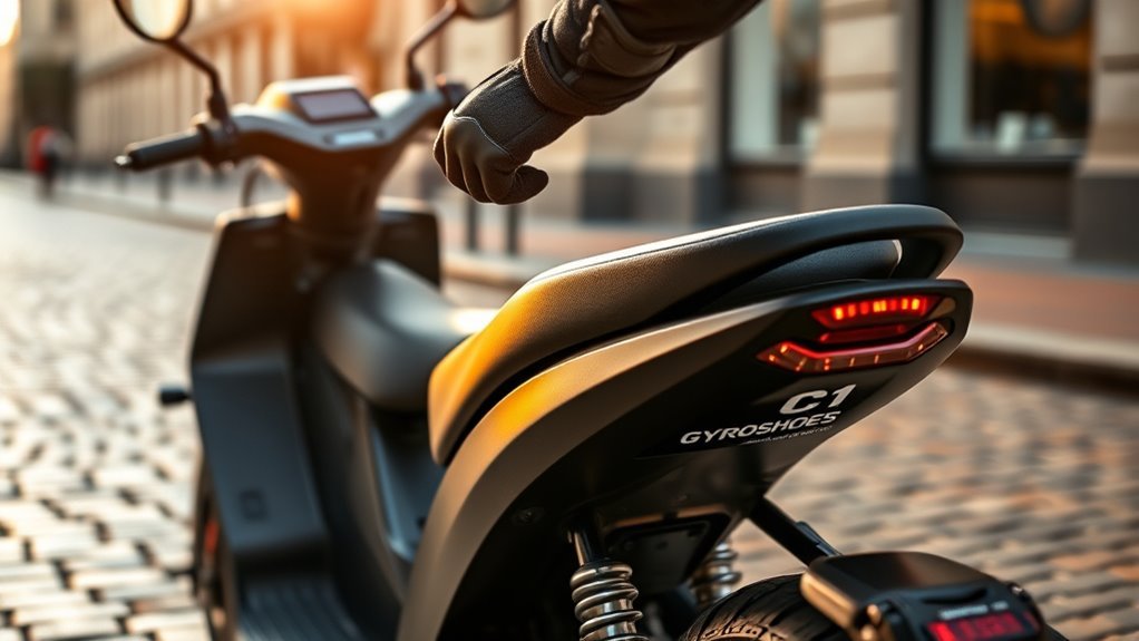 Top Electric Scooter With Seat Gyroshoes C1 for 2026 Rides scooter selection key factors