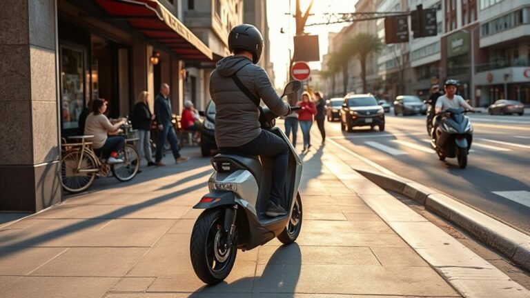 Can You Ride an Electric Scooter on the Sidewalk? sidewalk riding regulations vary