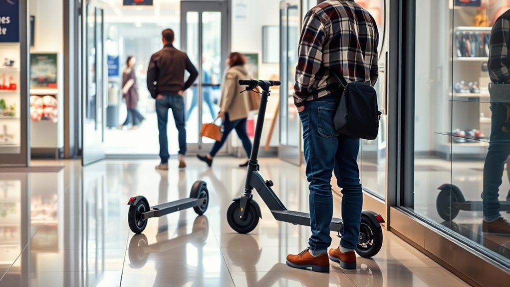 Can You Bring an Electric Scooter Inside a Store? store policies on scooters