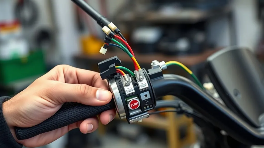 How to Wire an Electric Scooter Throttle Correctly example electric scooter throttle wire color coding