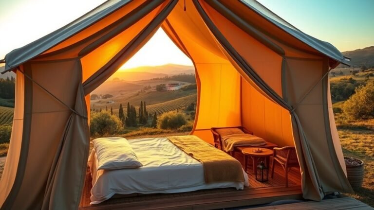 top italian glamping experiences