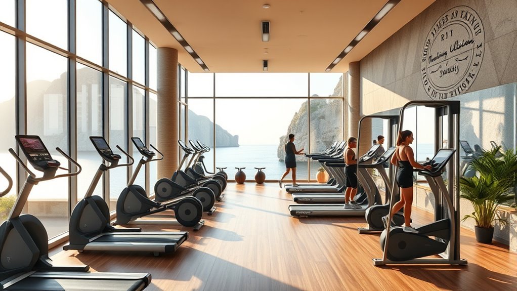 10 Best Gyms in Sorrento, Italy Modern fitness equipment for a workout in Sorrento