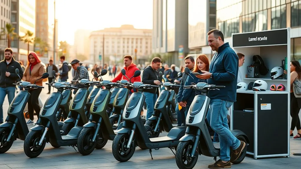 Electric scooter market opportunities
