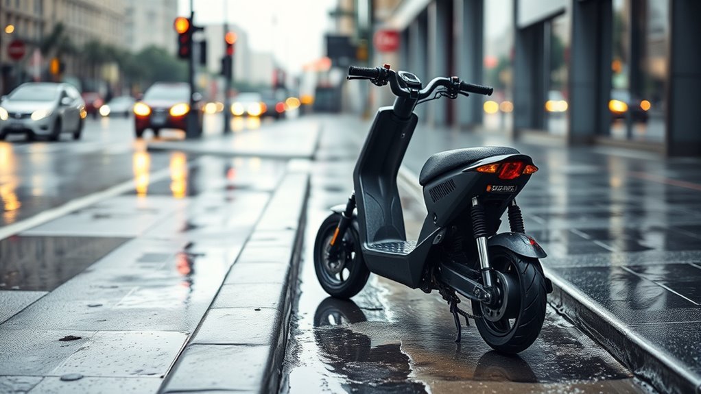Are Electric Scooters Waterproof? What You Need to Know water resistant not waterproof protection