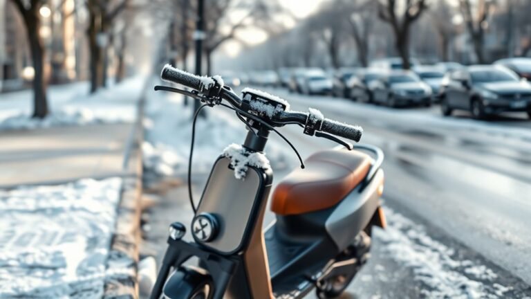 Can You Leave an Electric Scooter Outside in Winter? winter storage for scooters