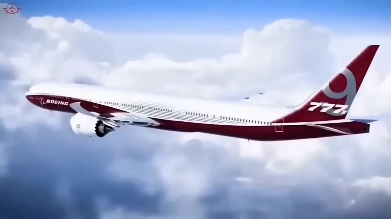 Unofficial concept rendering of a possible stretched Boeing 777-10 aircraft