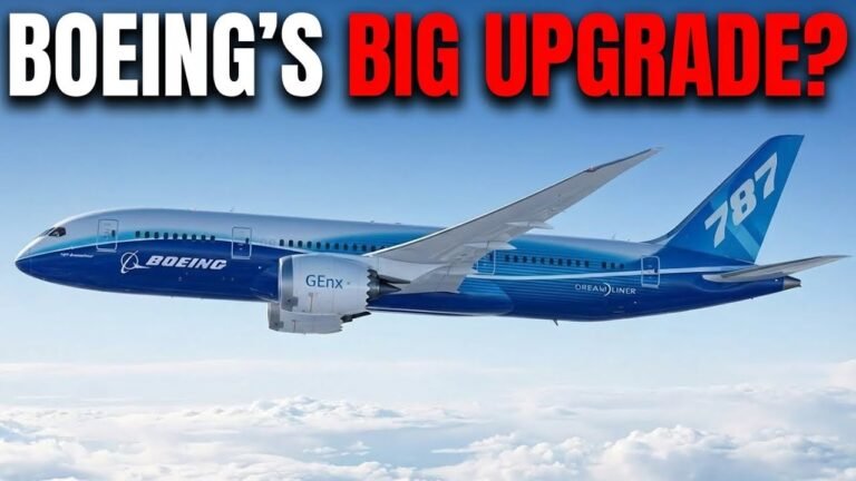 video thumbnail for 'Boeing’s New 787 Upgrade Will CHANGE Long-Haul Flights Forever!'