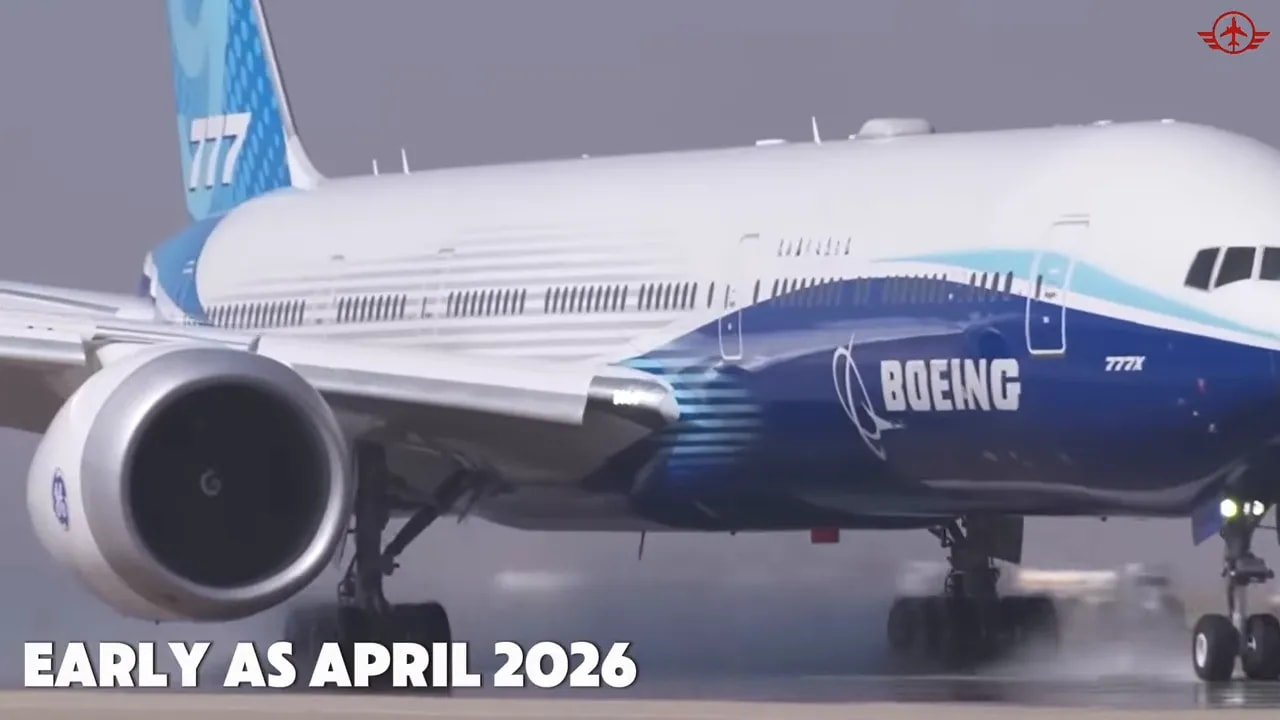 Huge Update for Boeing 777X as the FAA Finally Clears the 777-9 Boeing 777-9 taxiing in mist with an earlier April 2026 first-flight estimate