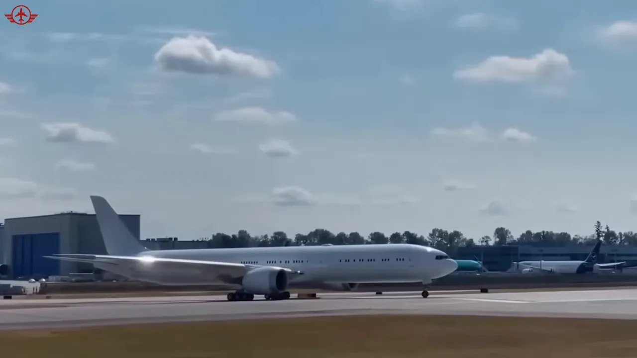 Boeing’s New 777-9 Brake Testing Just Changed Everything Unpainted customer-configured Boeing 777-9 during flight-test operations